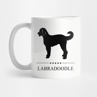 Labradoodle Black Silhouette Mug